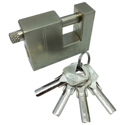 [1214099797] قفل کتابی کلید ناودانی فولاد بافت