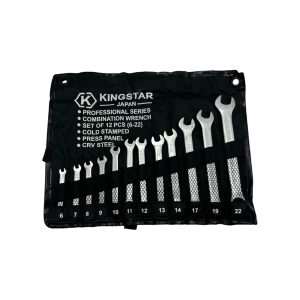 ست آچار یکسر رینگی کینگ استار 12 عددی 22-6