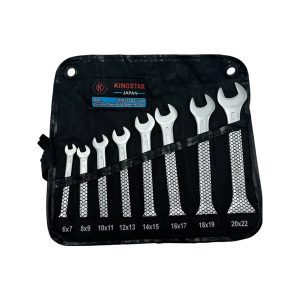 ست آچار یکسر رینگی کینگ 12 عددی 22-6