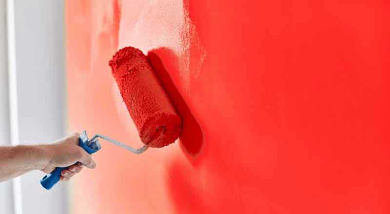 غلتک های نقاشی با الیاف طبیعی و مصنوعی