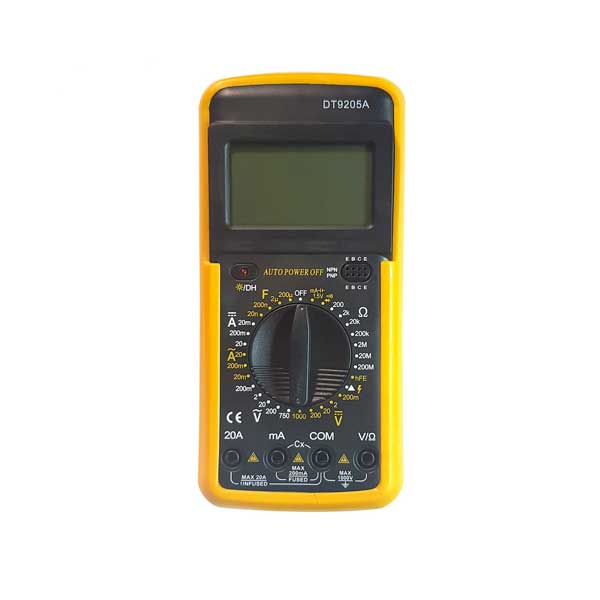 مولتی متر دیجیتال مدل 9205A