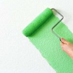 نقاشی ساختمان با غلطک