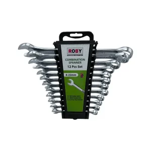 ست آچار یکسر رینگی پلکانی 12 عددی 22-6 درجه 1