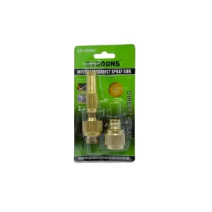 نازل کارواش سرشلنگی برنجی دوتکه