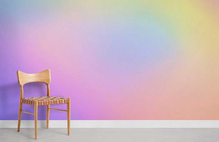 رنگ آمیزی دیوار به سبک آمبره