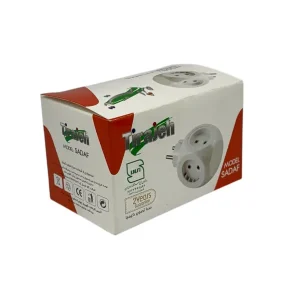 دوشاخه چهار راهی برق تیراژه مدل صدف