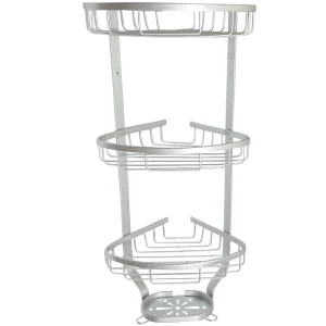 قفسه حمام کنج 3 طبقه استار