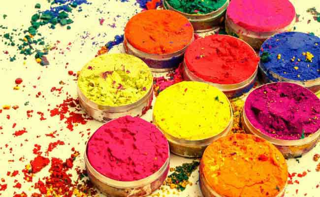 روش ساخت پودر رنگ خانگی