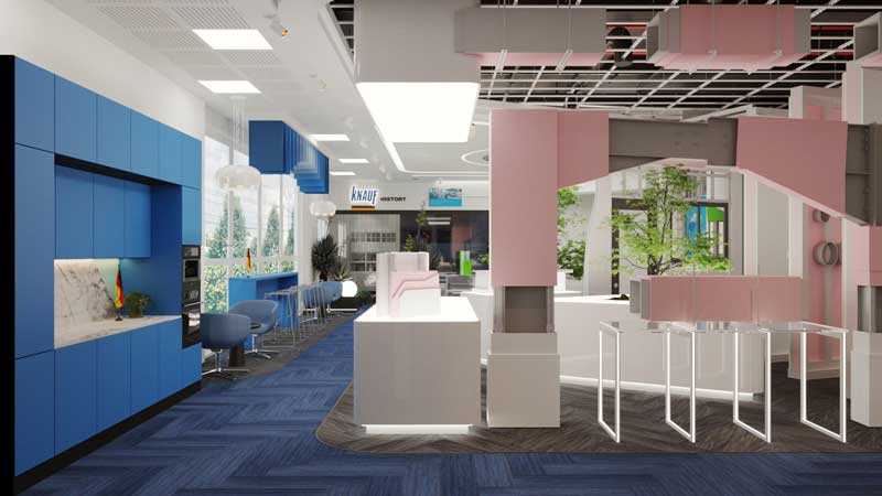 طراحی دکوراسیون با محصولات کنـاف