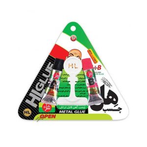 چسب دوقلو فولاد تیوپی هل مدل F7T