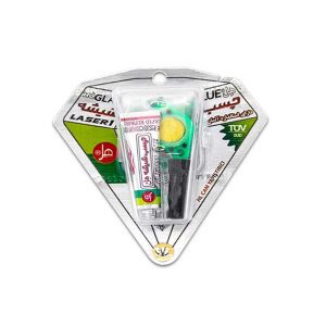 چسب لیزر مخصوص شیشه غلیظ هل