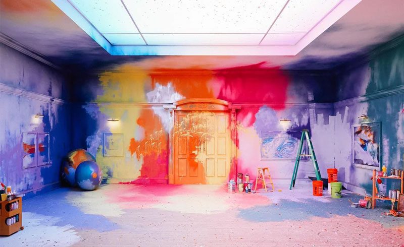 11 روش غیرمعمول رنگ کردن اتاق