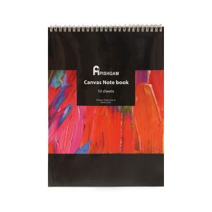 دفترچه بوم نقاشی ممتاز سیمی A4 پیشگام 10 برگی