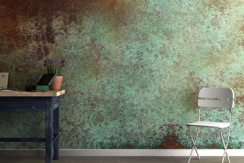 تکنیک های پتینه کاری روی دیوار