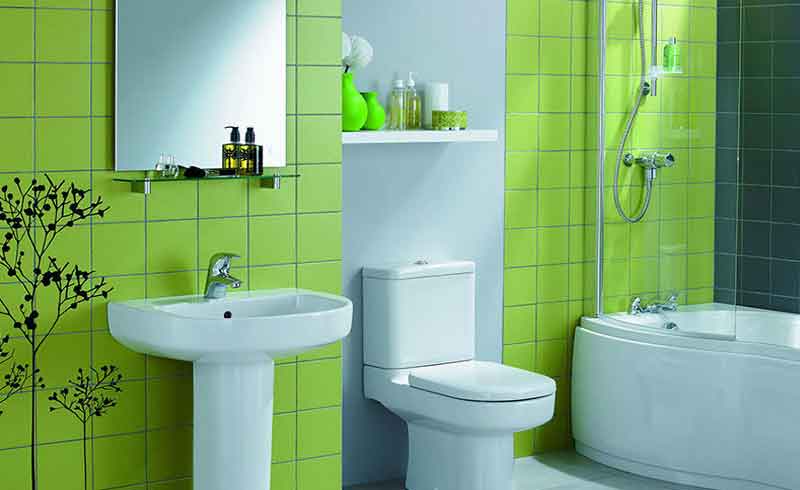 رنگ کردن حمام و سرویس بهداشتی