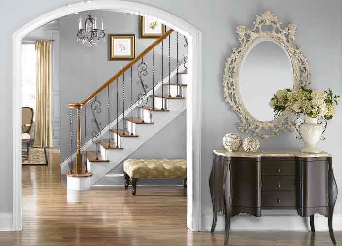 نقره ای بهترین رنگ برای ورودی ها