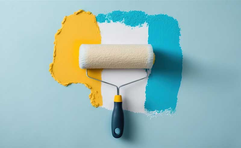 چند راهکار ساده نقاشی منزل برای کاهش هزینه ها