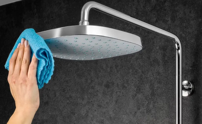 نحوه تمیز کردن و رسوب زدایی سر دوش حمام