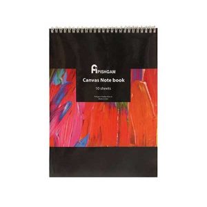 دفترچه بوم نقاشی ممتاز سیمی A3 پیشگام 10 برگی