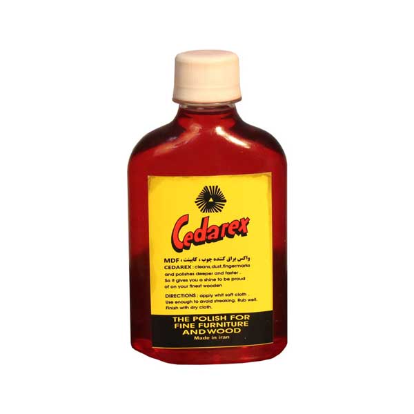 پولیش واکس چوب و ام دی اف سدارکس
