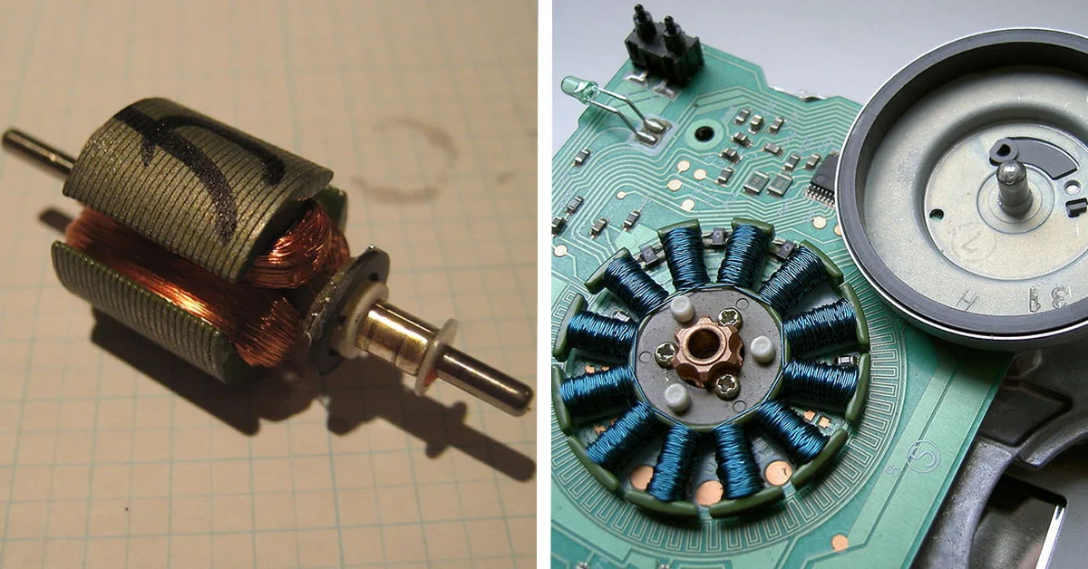 مقایسه ابزار براش لس و ذغالی