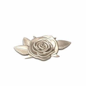 قالب سیلیکونی شمع گل رز برگدار