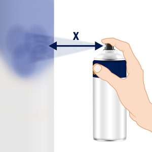 فاصله اسپری