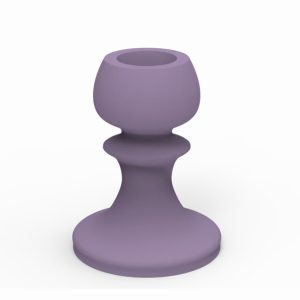 قالب سیلیکونی شمعدان سفالی