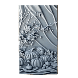 قالب کتیبه مستطیل پاییزی