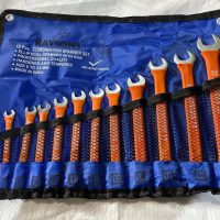 ست آچار یکسر رینگی روکشدار 12 عددی