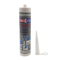 خمیر درزگیر سیلیکونی سفید ترک استار کد TS 555