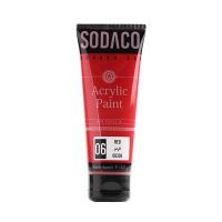 رنگ اکریلیک تیوپی ساده سوداکو 75 میلی لیتر