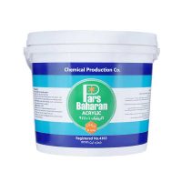 رنگ اکریلیک سفید مات پارس اکریل پارس بهاران کد 9111