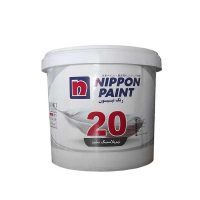 رنگ نیم پلاستیک سفید نیپون کد 20