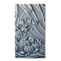 قالب کتیبه مستطیل پاییزی