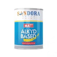 پوشرنگ روغنی سفید مات ساندورا کد 1500