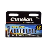 پک باتری نیم قلمی دیجی آلکالاین کملیون 12 عددی