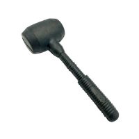 چکش لاستیکی یک تکه مشکی بزرگ